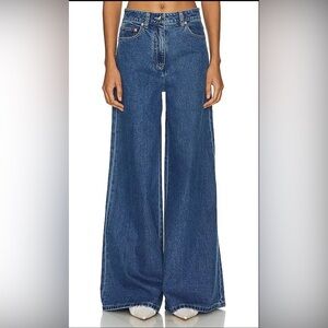 New Ronny  Kobo Womens 70’s Flare Jeans  Size 24 Indigo